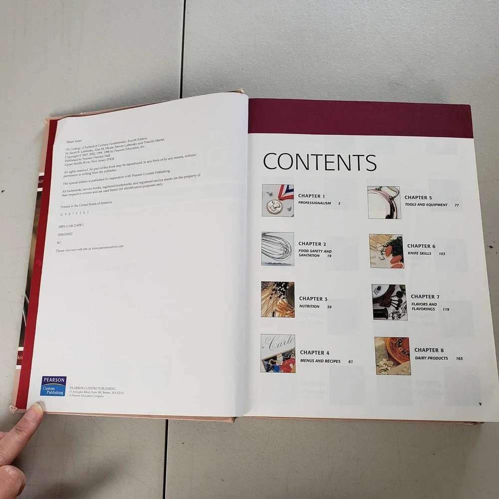 On Cooking A Textbook of Culinary Fundamentals 3rd Custom Edition Art Institutes